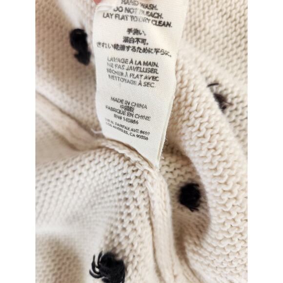 The GREAT The Bobble Cardigan Pom Pom Size Great 1 US S White #1H414 - Picture 10 of 12